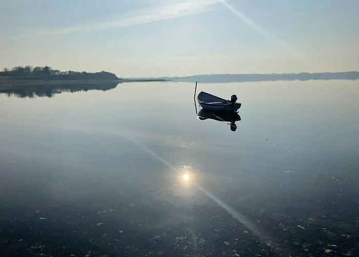 Stunning Sunrises Over Harre Vig Ferienhaus *
